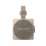 Vista frontal de Parlante LG Xboom Mini - Diseño compacto - IP67 - batería 10h - Gris MINI.ASCALWG